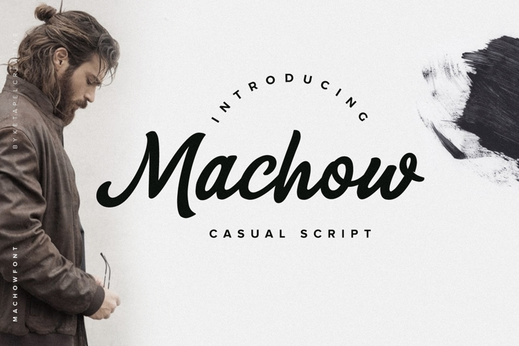 Preview of Machow Font