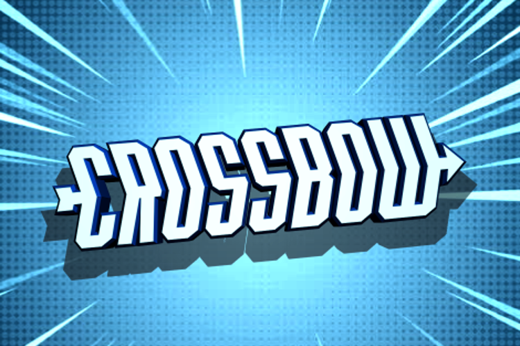 Crossbow Head Font