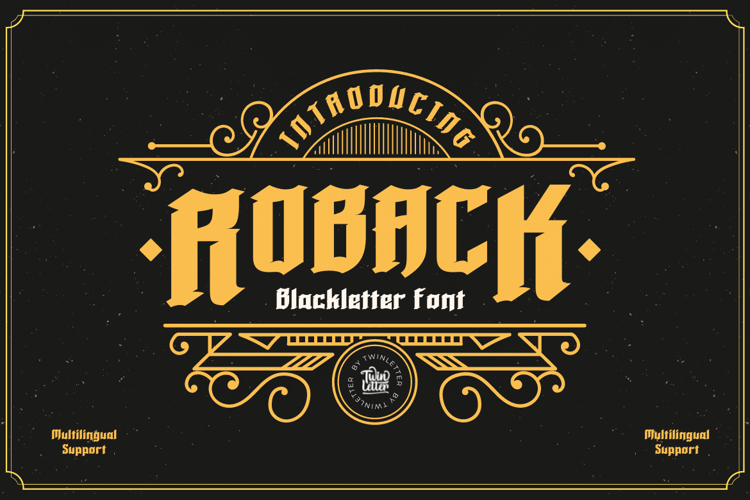 ROBACK Font