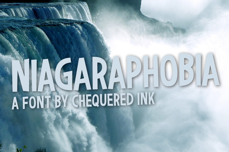 Niagaraphobia Font