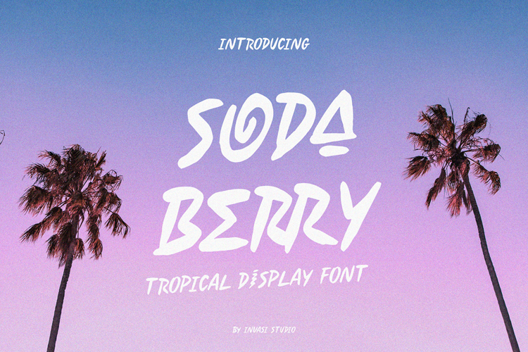 Soda Berry Font