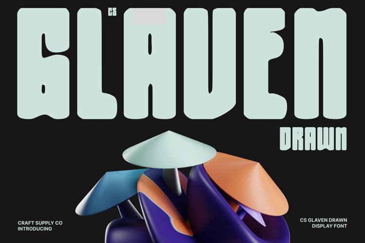 Preview of CS Glaven Drawn Font