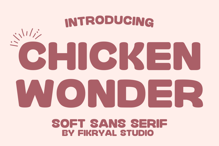 Chicken Wonder Font