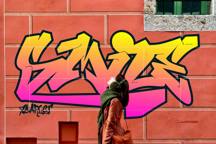 Notress Graffiti Font
