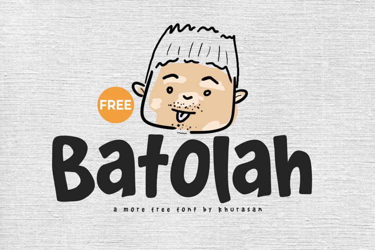 Preview of Batolah Font