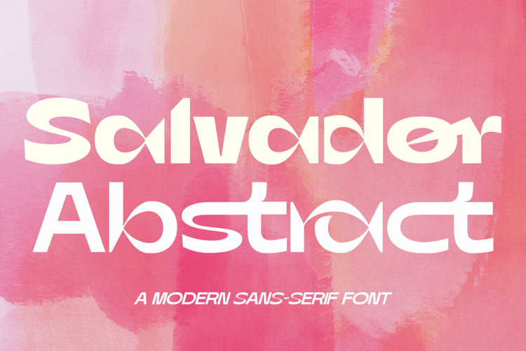 Salvador Abstract Font