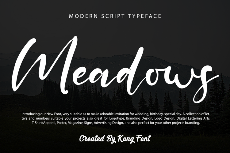 Meadows Font