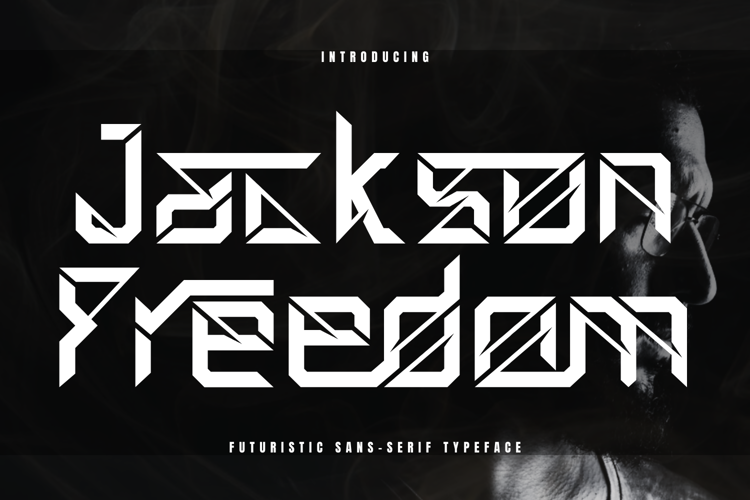 Preview of Jackson Freedom Font