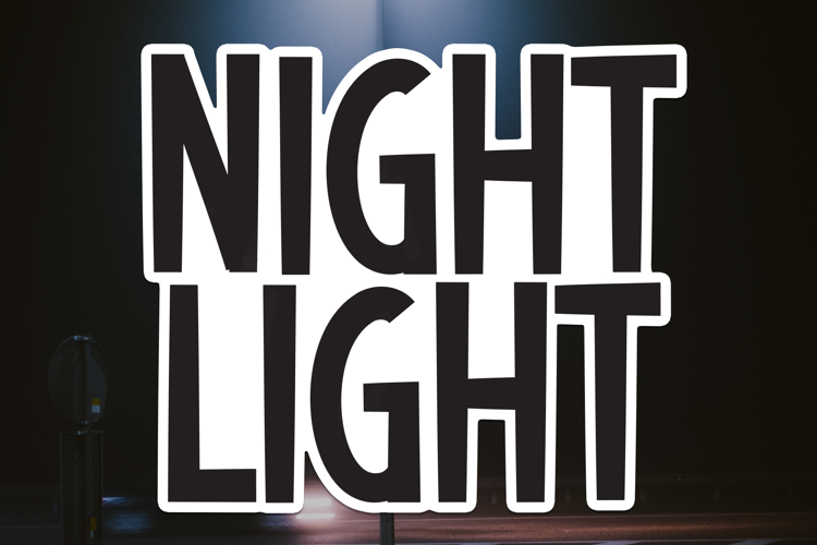 Preview of Night Light Font