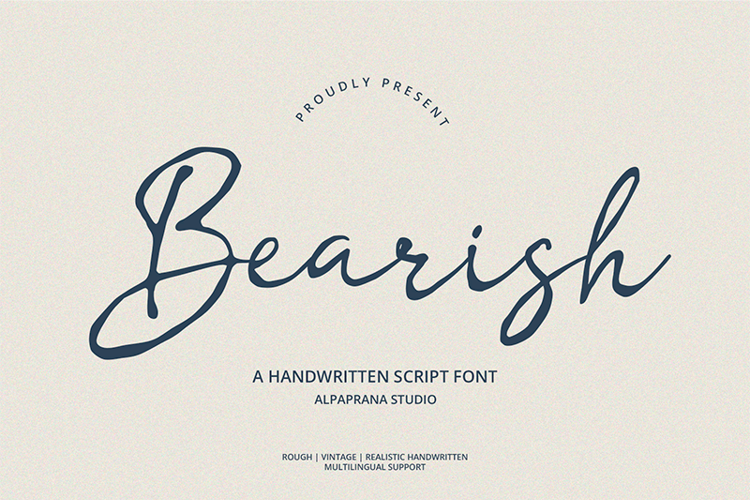 Preview of Bearish Font