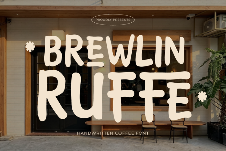 Preview of Brewlin Ruffe Font