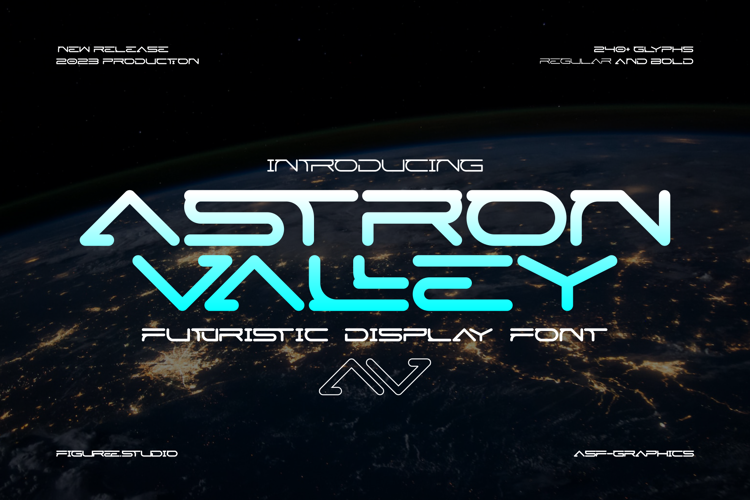 Preview of Astron Valley Font