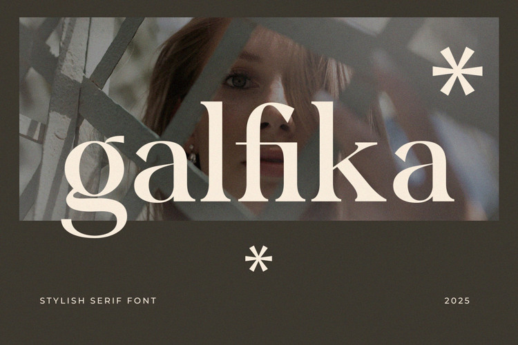 Preview of Galfika Font