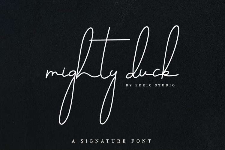 Mighty Duck Font