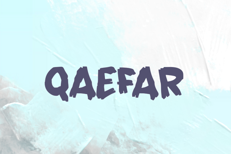 Qaefar Font