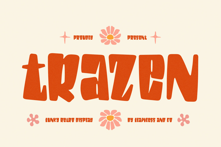 Preview of TRAZEN Font