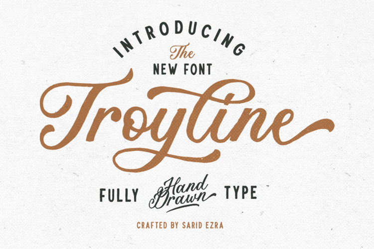 Troyline Font