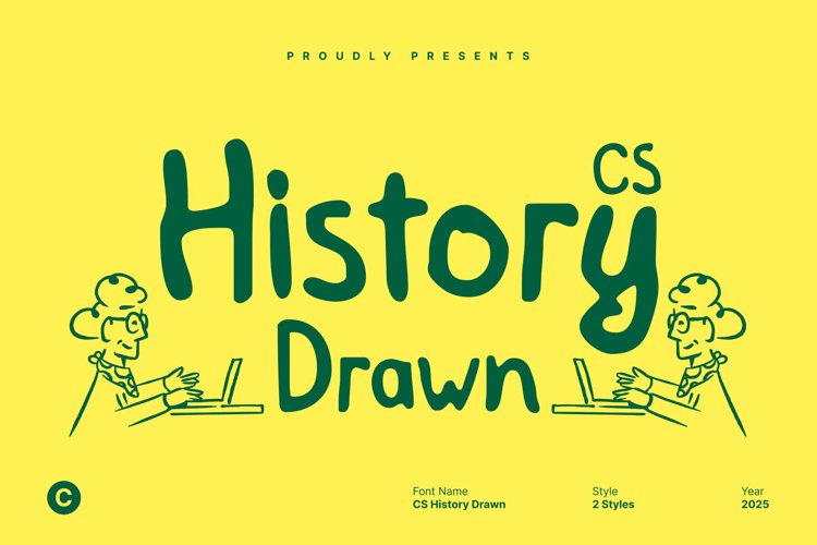 Preview of CS History Drawn Font