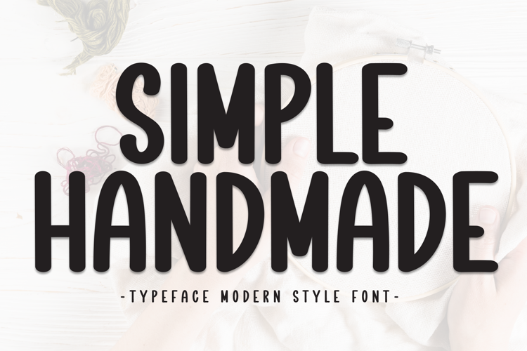 Preview of Simple Handmade Font