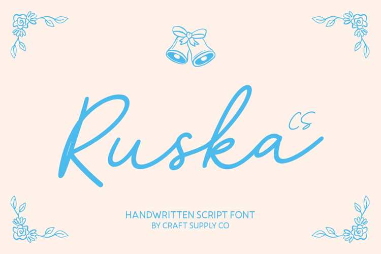 Preview of CS Ruska Font