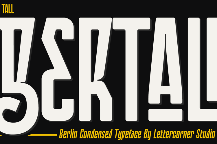 Preview of Bertall Font