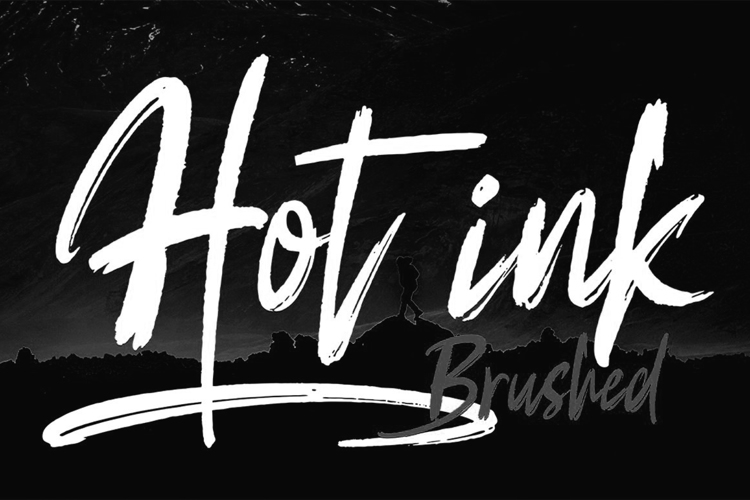 Hot Ink Font