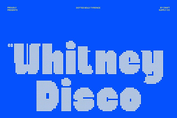 Preview of CS Whitney Disco Font