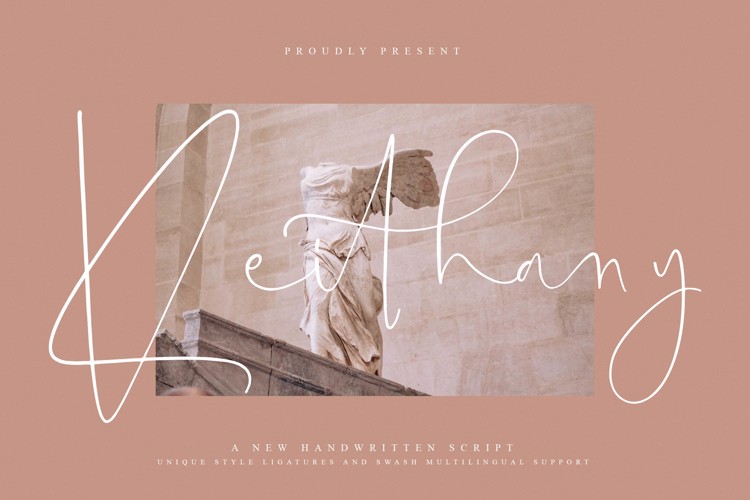 Preview of Keithany Font