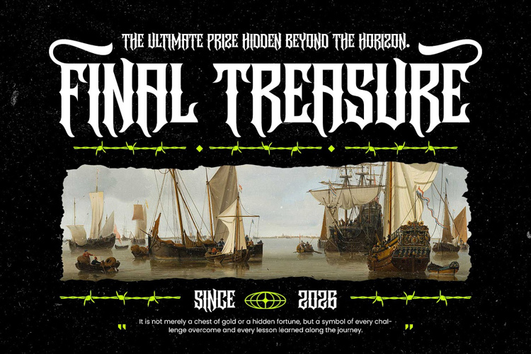 Preview of Underock Font