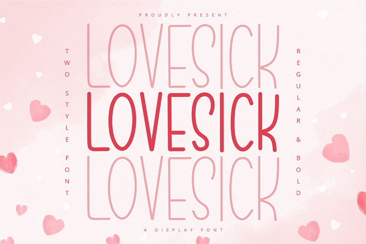 Lovesick Font