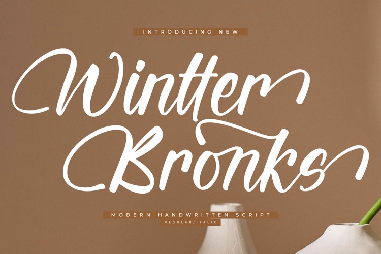 Wintter Bronks Font