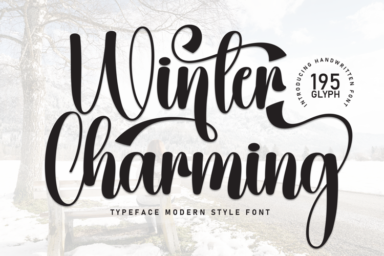 Preview of Winter Charming Font