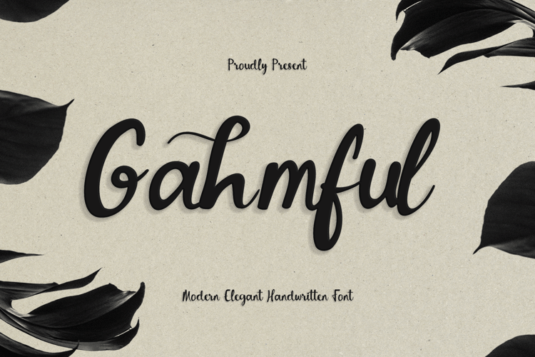 Gahmful DEMO Font