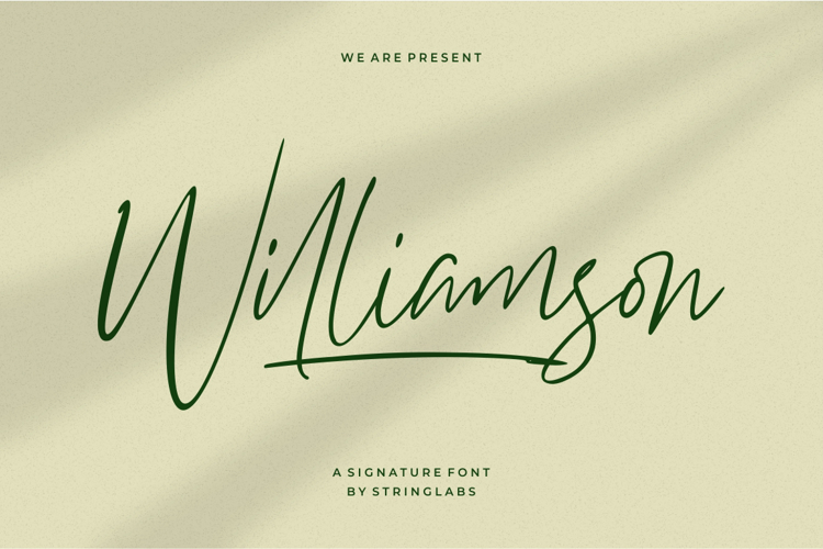 Williamson Font