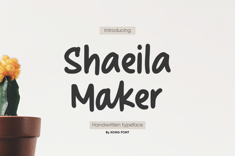 Shaeila Maker Font