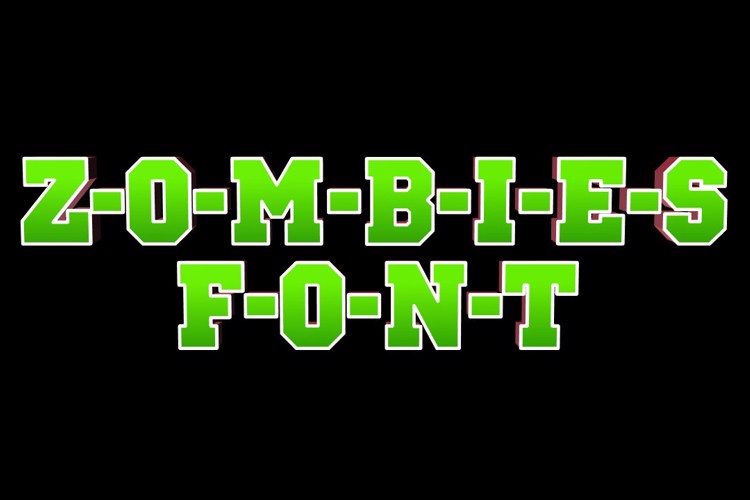ZOMBIES Font