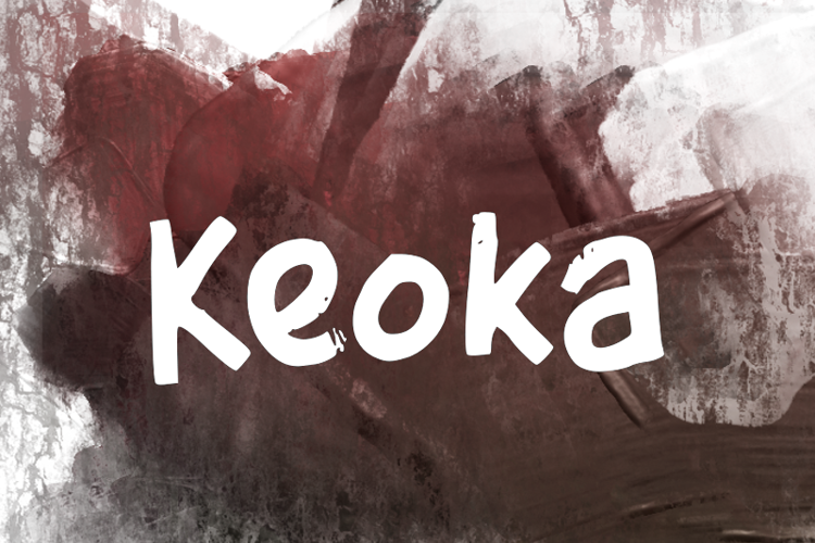 K Keoka Font