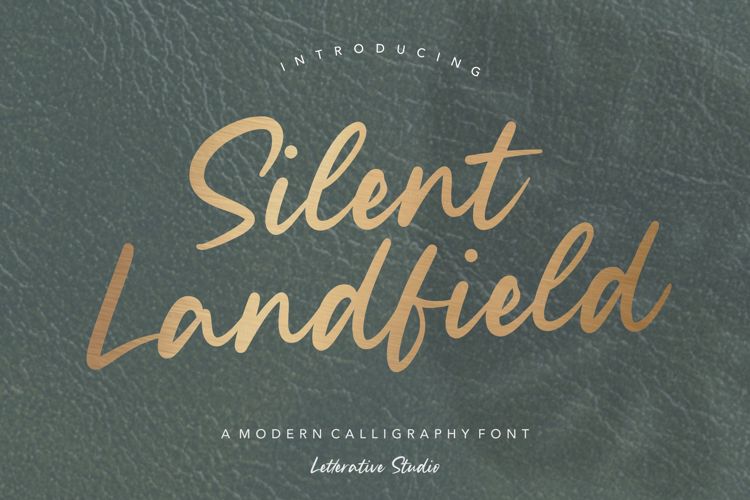 Silent Landfield Font