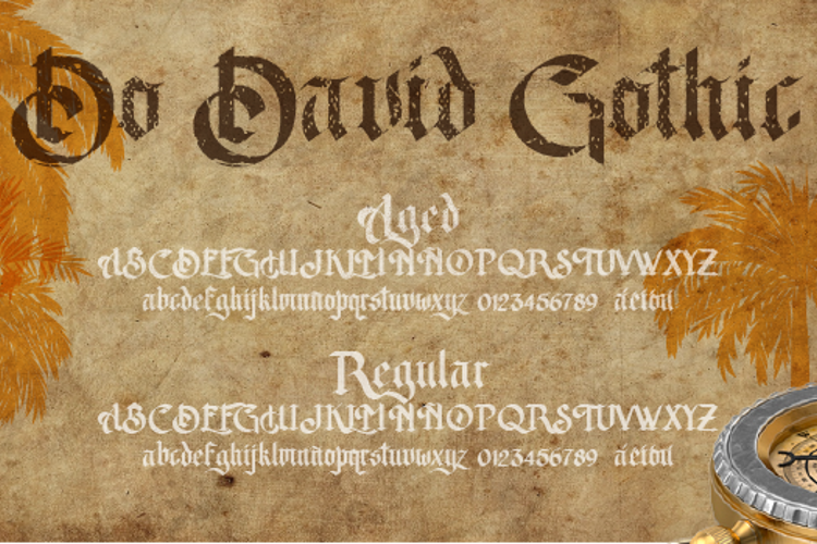 DO David Gothic Font