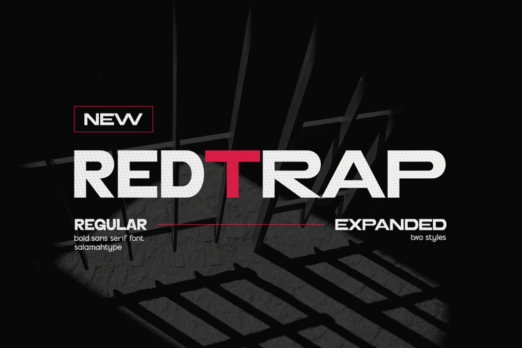 Redtrap - Expanded - PUO Font