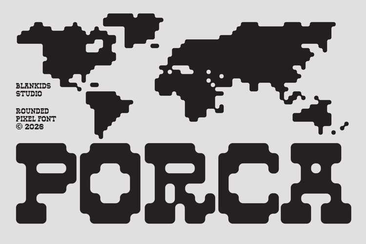Preview of Porca Font