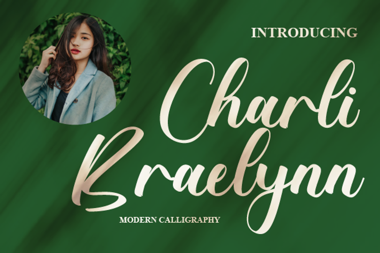Charli Braelynn Font