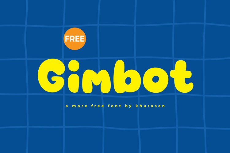 Preview of Gimbot Font