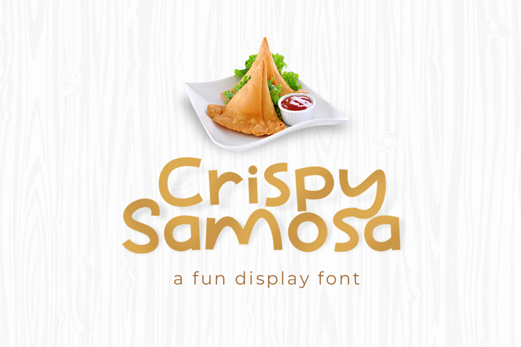 Crispy Samosa Font