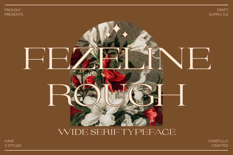 Fezeline Rough Font