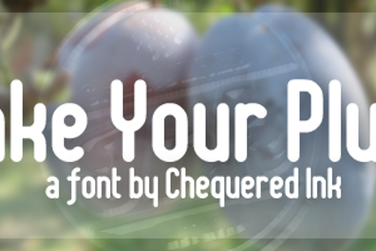 Shake Your Plums Font