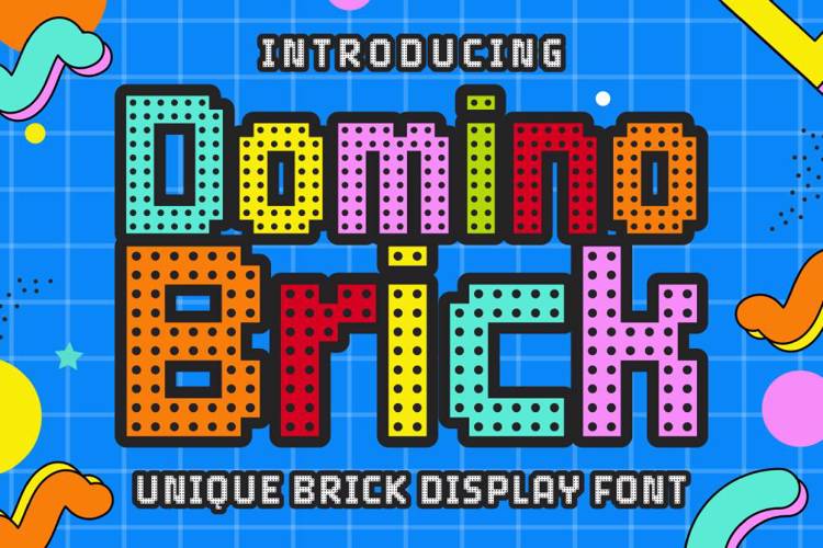 Domino Brick Font