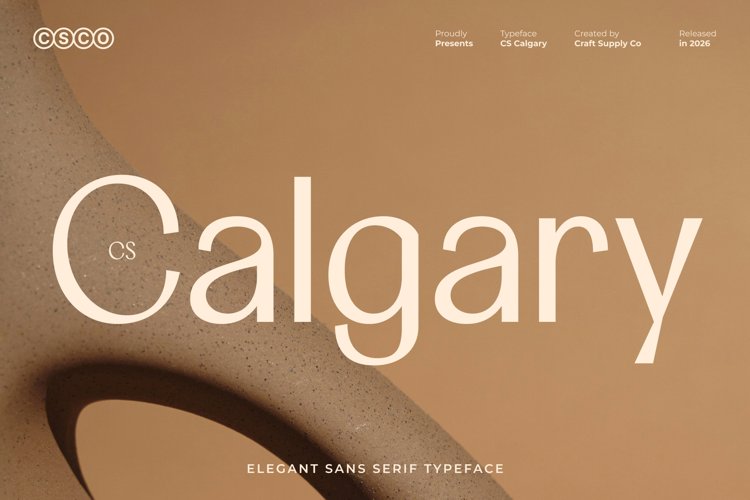 Preview of CS Calgary Font