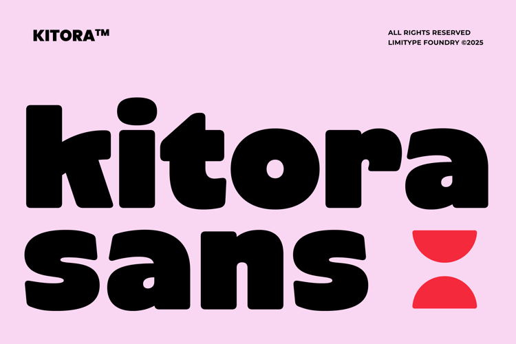 Preview of Kitora - Bold Font