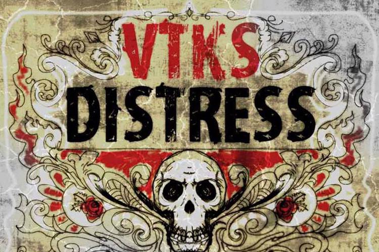 vtks distress Font